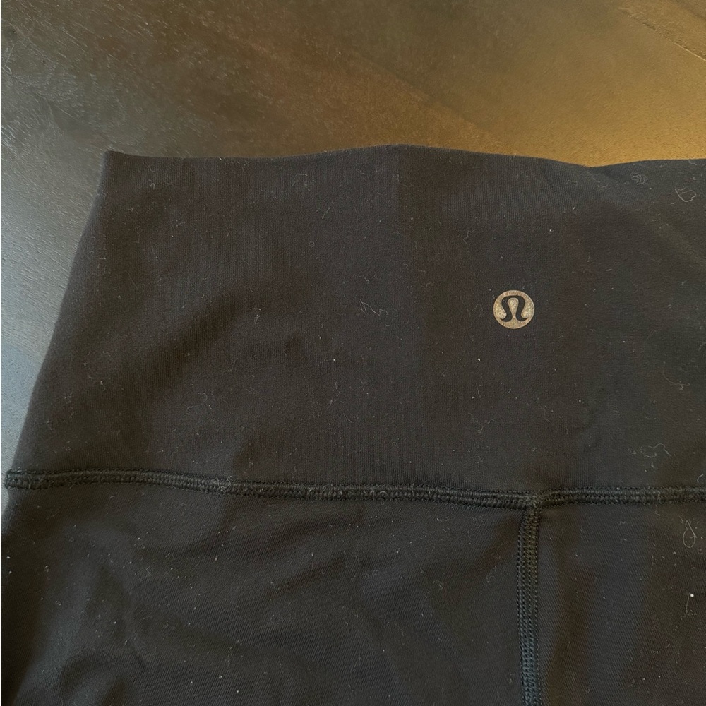 Lululemon Black High-Waisted Leggings (Size 6)